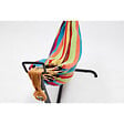 CONCEPT USINE - Hamac sur pied 2,6 m avec toile en polyester multicolore COPACABANA - vignette