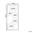 BELIANI - Décoration murale MAICOBA Métal 90 cm Doré - vignette