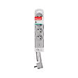 LEGRAND - Multiprise fb 4x2p+t standard interrupteur 3m blanc/gris - vignette