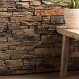 RO'MA NATURE - Pierre de parement Schiste Oxydé 46x20 cm (lot de 1,01 m² soit 11 plaques) - vignette