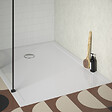 JACOB DELAFON - Receveur de douche 120 x 90 Gaspard extra-plat céramique bonde à gauche - vignette