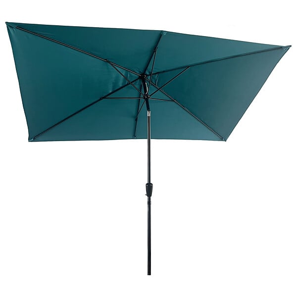 HAPPY GARDEN - Parasol droit HAPUNA rectangulaire 2x3m bleu - large