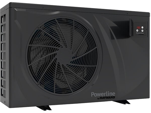 HABITAT ET JARDIN - Piscine bois " Brazilia 145 "  5.86 x 3.86 x 1.44 m + Pompe à chaleur 6 kw/h inverter "PowerLine by Hayward" - Noir - large