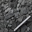 RO'MA NATURE - Paillage Ardoise Noire 30-90 mm - Lot de 3 big bag de 500 kg (18,75 m²) - vignette