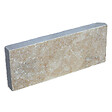 RO'MA NATURE - Bordure de jardin Travertin Beige Mix 50x20x5 cm (lot de 15 bordures soit 7,5 mètres) - vignette