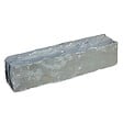 RO'MA NATURE - Bordure de jardin Grès Kandla Gris 50x12x12 cm (lot de 30 bordures soit 15 mètres) - vignette
