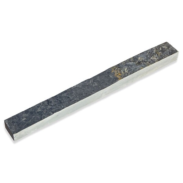 RO'MA NATURE - Bordure de jardin Ardoise Noire 100x10x6 cm (lot de 5 bordures soit 5 mètres) - large