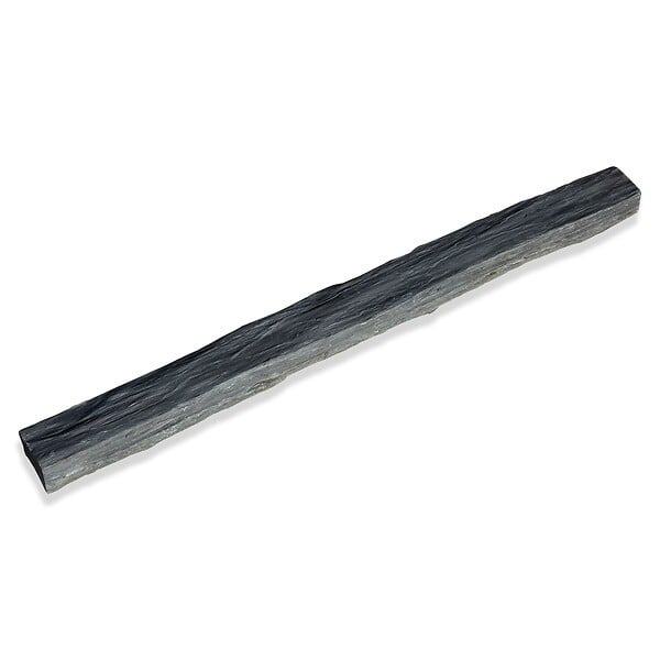 RO'MA NATURE - Bordure de jardin Schiste 100x3-7x3-7 cm (lot de 15 bordures soit 15 mètres) - large