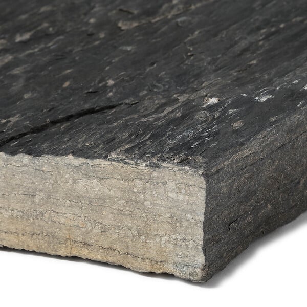 RO'MA NATURE - Pas japonais Rectangle Schiste 60x30x3-7 cm (lot de 15) - large