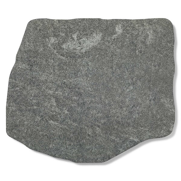 RO'MA NATURE - Pas japonais Irrégulier Grès cérame effet Pierre Grise 42x36x2 cm (lot de 10) - large