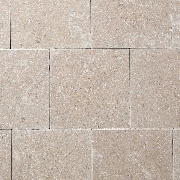 RO'MA NATURE - Pavé Pierre d'Egypte Beige 20x20x2 cm (vendu au m² - 25 pavés/m²) - large