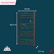 BESTHERM - Sèche-serviette électrique sans fluide - THOMSON - COSMO 500W - Connecté WiFi - noir - NF - vignette
