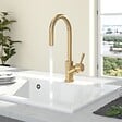 VILLEROY ET BOCH - Robinet cuisine  Umbrella flex or mat - vignette