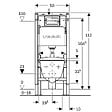 GEBERIT - Pack WC suspendu GEBERIT G-700 V² TURBO FLUSH - vignette