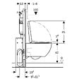 GEBERIT - Pack WC suspendu GEBERIT G-700 V² TURBO FLUSH - vignette