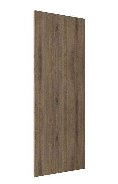 GD MENUISERIES - Porte Coulissante Décor Noyer Light Walnut H204 x L93 cm - large