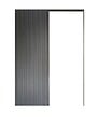 GD MENUISERIES - Porte Coulissante Athena Noir H204 x L93 cm, Galandage, kit finition - vignette
