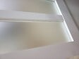 GD MENUISERIES - Porte Coulissante Atelier Blanc vitre depoli H204 x L93 cm, Coquilles - vignette