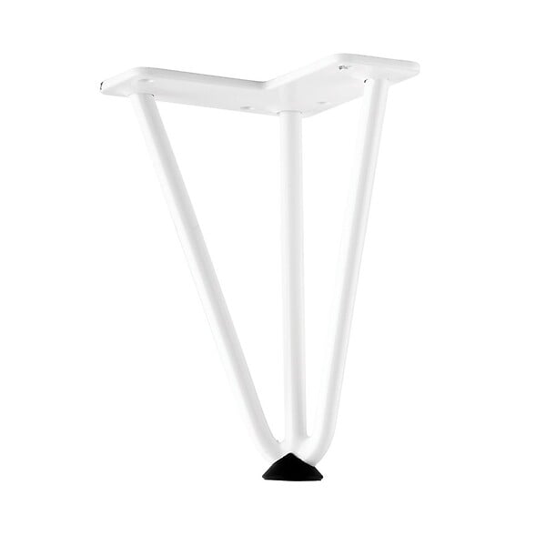 CENTRALE BRICO - Pied de meuble FS004 175mm blanc brillant - large