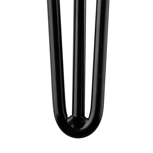 CENTRALE BRICO - Pied de meuble FS004 175mm noir mat - large