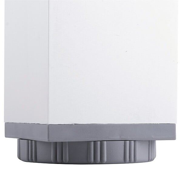 CENTRALE BRICO - Pied de table TA001 710/60x60mm alu anodisé - réglable - large