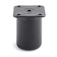 CENTRALE BRICO - Pied de meuble FA010 60 mm réglable noir mat - vignette