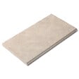 RO'MA NATURE - Margelle de piscine Pierre de l'Atlas Beige 61x33x3 cm Bord 1/2 Rond (à l'unité) - vignette