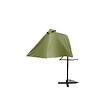 CONCEPT USINE - Parasol  vert droit rond 2,94 x 2,94 m ALCUDIA - vignette