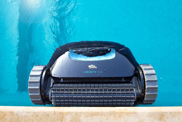 DOLPHIN - Robot piscine sans fil connecté dolphin liberty 400 - large