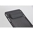 CONCEPT USINE - Transat inclinable noir et gris foncé MANIHI - vignette