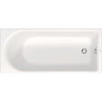 DURAVIT - Baignoire droite 160 X 70 D-Neo + Pare bain AURYS Raywall noir mat version gauche - vignette