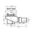 VILLEROY ET BOCH - Receveur de douche antidérapant 100 x 80  Lifetime Plus Cerasoft céramique blanc + Bonde blanc - vignette