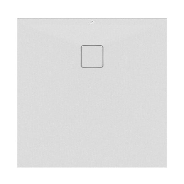 IDEAL STANDARD - Receveur de douche antidérapant Ultra Flat Evo recoupable avec bonde longueur 90 x 90 - large