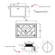 JACOB DELAFON - Receveur de douche 120 x 80 Gaspard extra-plat céramique + Bonde - vignette