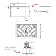 JACOB DELAFON - Receveur de douche 120 x 80 Gaspard extra-plat céramique + Kit de réhausse (5 pieds) - vignette