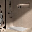 IDEAL STANDARD - Receveur de douche antidérapant Ultra Flat S I.Life recoupable avec bonde largeur 120 x 90 - vignette
