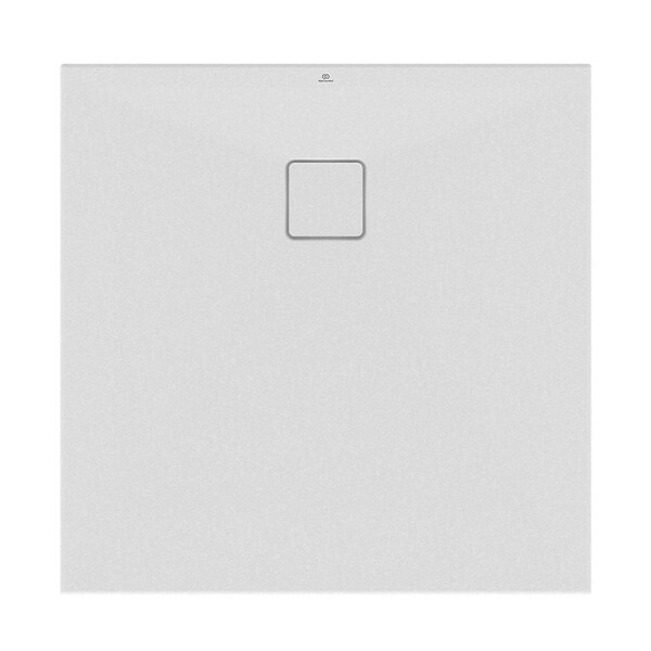 IDEAL STANDARD - Receveur de douche antidérapant Ultra Flat Evo recoupable avec bonde longueur 80 x 80 - large
