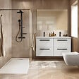IDEAL STANDARD - Receveur de douche antidérapant Ultra Flat S I.Life recoupable avec bonde largeur 140 x 90 - vignette