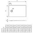 JACOB DELAFON - Receveur de douche 160 x 80 Ipso rectangle blanc - vignette