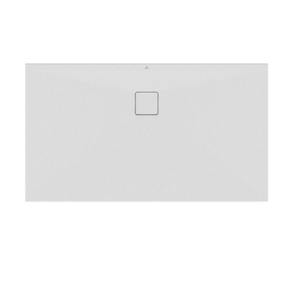 IDEAL STANDARD - Receveur de douche antidérapant Ultra Flat Evo recoupable avec bonde longueur 140 x 80 - large