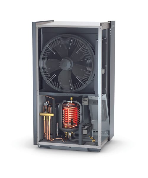 ATLANTIC - Pompe à chaleur hybride murale monobloc gaz Hybea 6 kW / 20 kW - ATLANTIC - 527430 - large