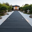 MCCOVER - PACK 1 m² lame de terrasse composite Maxima - Gris anthracite, L : 360 cm, l : 14 cm, E : 22mm - vignette