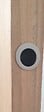 GD MENUISERIES - Porte Coulissante Atelier Blanc H204 x L73 cm, Galandage, kit finition (coquille et tire doigt) - vignette