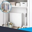ATOLE - Cache nourrice plomberie ATOLE en acier Blanc - Largeur fixe - Taille 3 - vignette