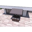 CONCEPT USINE - Store banne 3 x 2 m taupe ADRO - vignette