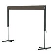 CONCEPT USINE - Store banne double pente manuel 4 x 1,5-1,5 m taupe  ISEO - vignette