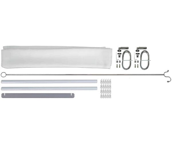 PALRAM - stores de toit 3x5,46m blanc - 705871 - large