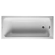 DURAVIT - Baignoire droite D-Code 160 x70 cm + Pare bain droit AURYS Raywall chromé - vignette