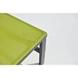 CONCEPT USINE - Lot de 2 transats en aluminium gris foncé et vert BARI - vignette
