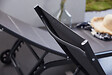 CONCEPT USINE - Lot de 2 transats aluminium gris foncé LISBOA - vignette